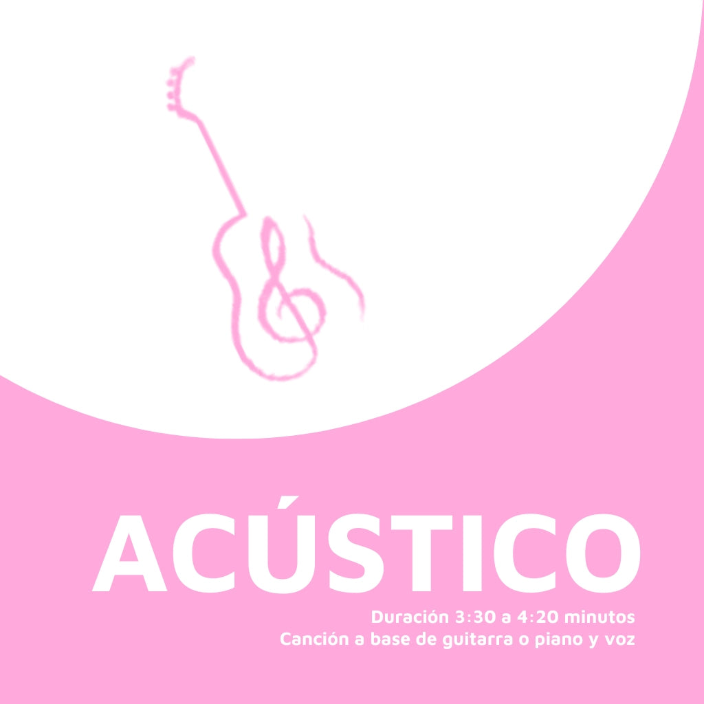 Acústico: Canción Personalizada